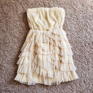 BCBG beautiful bandeau mini dress